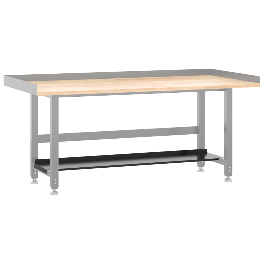 Steel Bottom Storage Board For Workbench WB3RB-72RB_4Dock